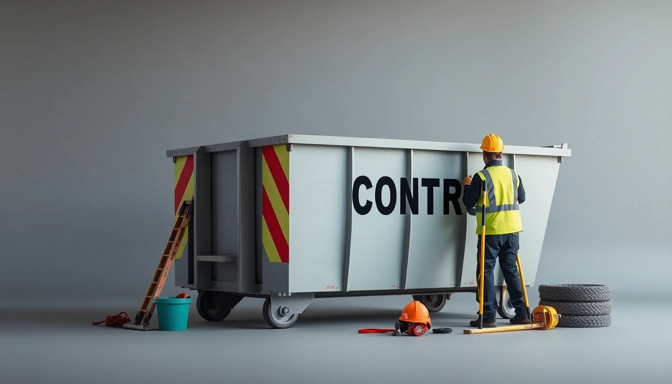 Concrete Dumpster Rental